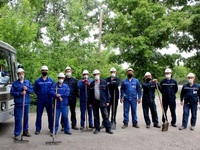 Коллектив ТОО «Усть-Каменогорская ТЭЦ» принял участие в экологической акции «помоги планете – Убери сам!»