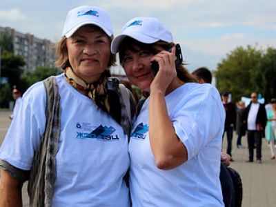 Работники Усть-Каменогорской ТЭЦ приняли участие в городском мероприятии, посвященном Дню конституции Республики Казахстан