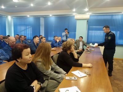 Прокурор города Усть-Каменогорска рассказал сотрудникам УК ТЭЦ, как не стать жертвой интернет-мошенников
