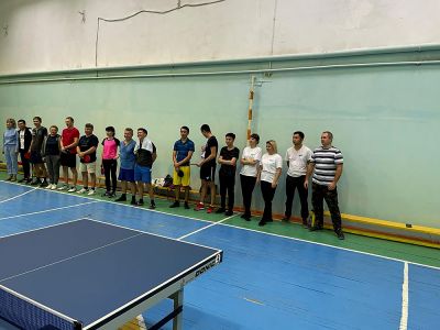 Команда Усть-Каменогорской ТЭЦ заняла первое место в областном соревновании по настольному теннису среди энергетиков