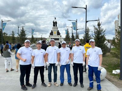 Молодые энергетики ТОО “Усть-Каменогорская ТЭЦ” активно участвуют в акции “Өнегелі ұрпақ”