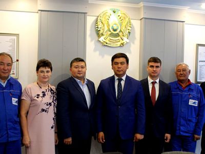Председатель комитета экологического регулирования и контроля МЭГПР посетил Усть-Каменогорскую ТЭЦ