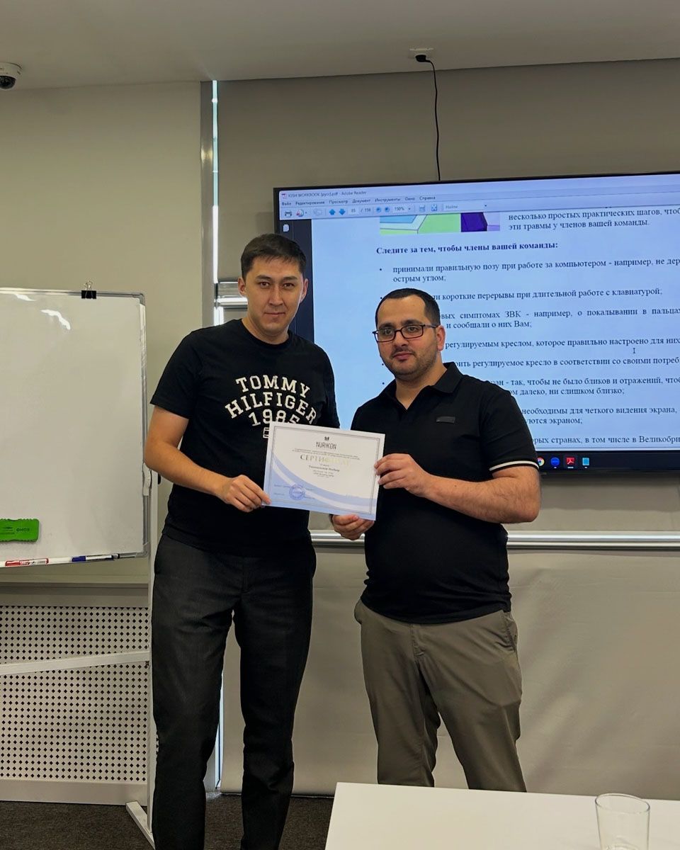 Өскемен жэо қызметкерлері IOSH халықаралық сертификациясынан өтті