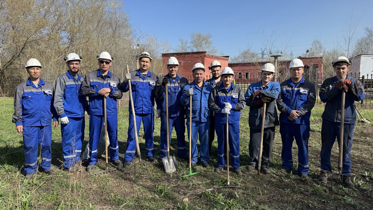Опытное поле кенті жасылдана түсті, ал Үлбі жағалауы тазартылды