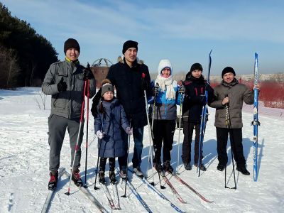 В Усть-Каменогорске состоялись лыжные соревнования среди сотрудников УКТЭЦ