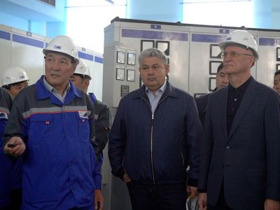 Первый заместитель премьер-министра Республики Казахстан Роман Скляр посетил Усть-Каменогорскую ТЭЦ