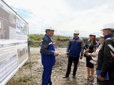 В ТОО «Усть-Каменогорская ТЭЦ» состоялся пресс-тур