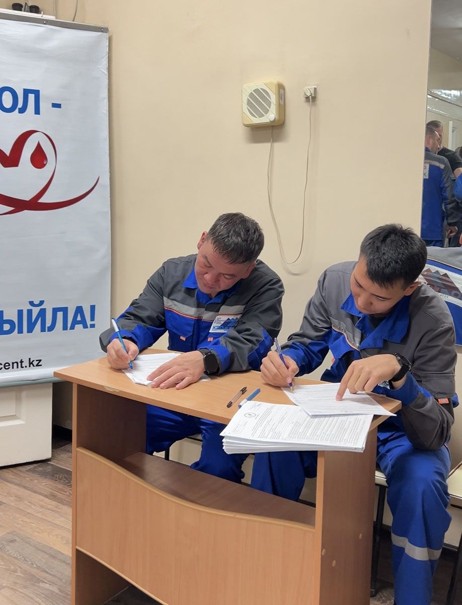 На Усть-Каменогорской ТЭЦ прошёл «День донора»