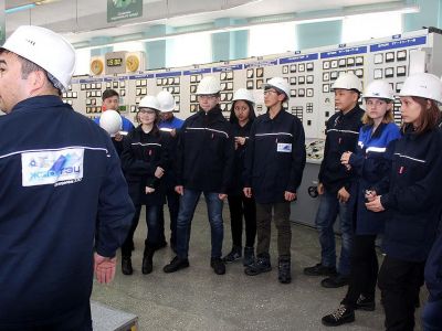 На Усть-Каменогорской ТЭЦ состоялась экскурсия для школьников