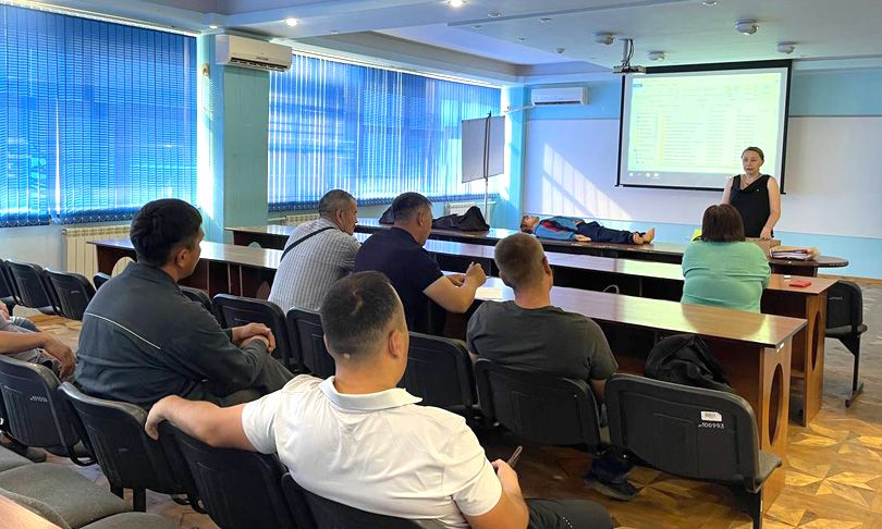 На ТОО «Усть-Каменогорская ТЭЦ» проходит обучение навыкам первой помощи