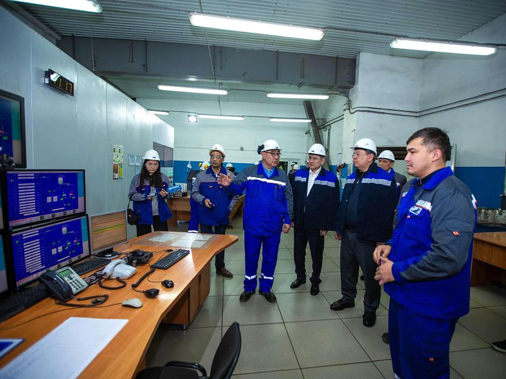 Правительственная делегация РК посетила УК ТЭЦ