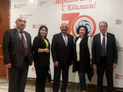 УК ТЭЦ поздравила Усть-Каменогорский высший политехнический колледж с 70-летним юбилеем