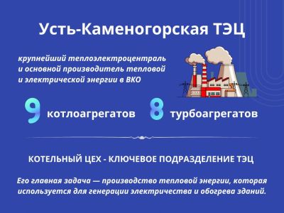 Котельный цех – энергетическое сердце Усть-Каменогорской ТЭЦ