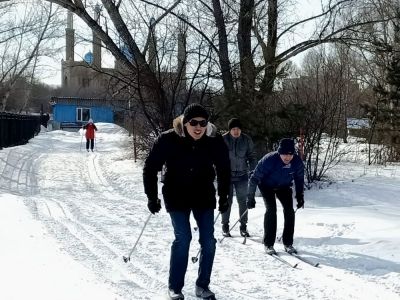В Усть-Каменогорске состоялись лыжные соревнования среди сотрудников УКТЭЦ