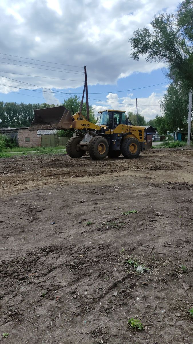 В Степном появилась волейбольная площадка для детей