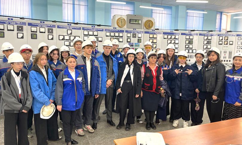 На Усть-Каменогорской ТЭЦ состоялась ознакомительная экскурсия для студентов и школьников